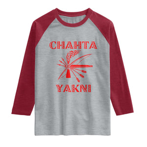 Choctaw Nation Chahta Yakni Native American Raglan Shirt