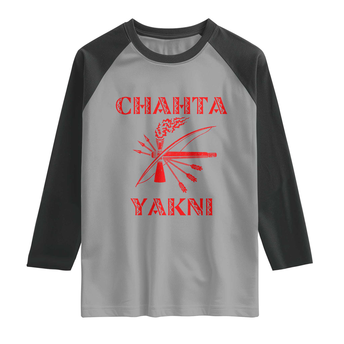 Choctaw Nation Chahta Yakni Native American Raglan Shirt