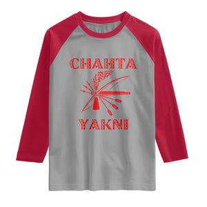 Choctaw Nation Chahta Yakni Native American Raglan Shirt
