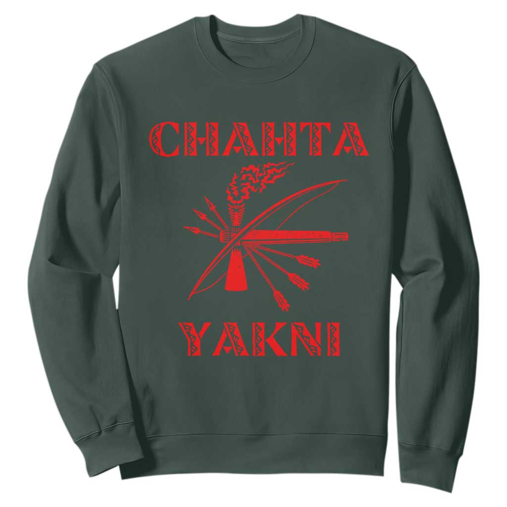 Choctaw Nation Chahta Yakni Native American Sweatshirt