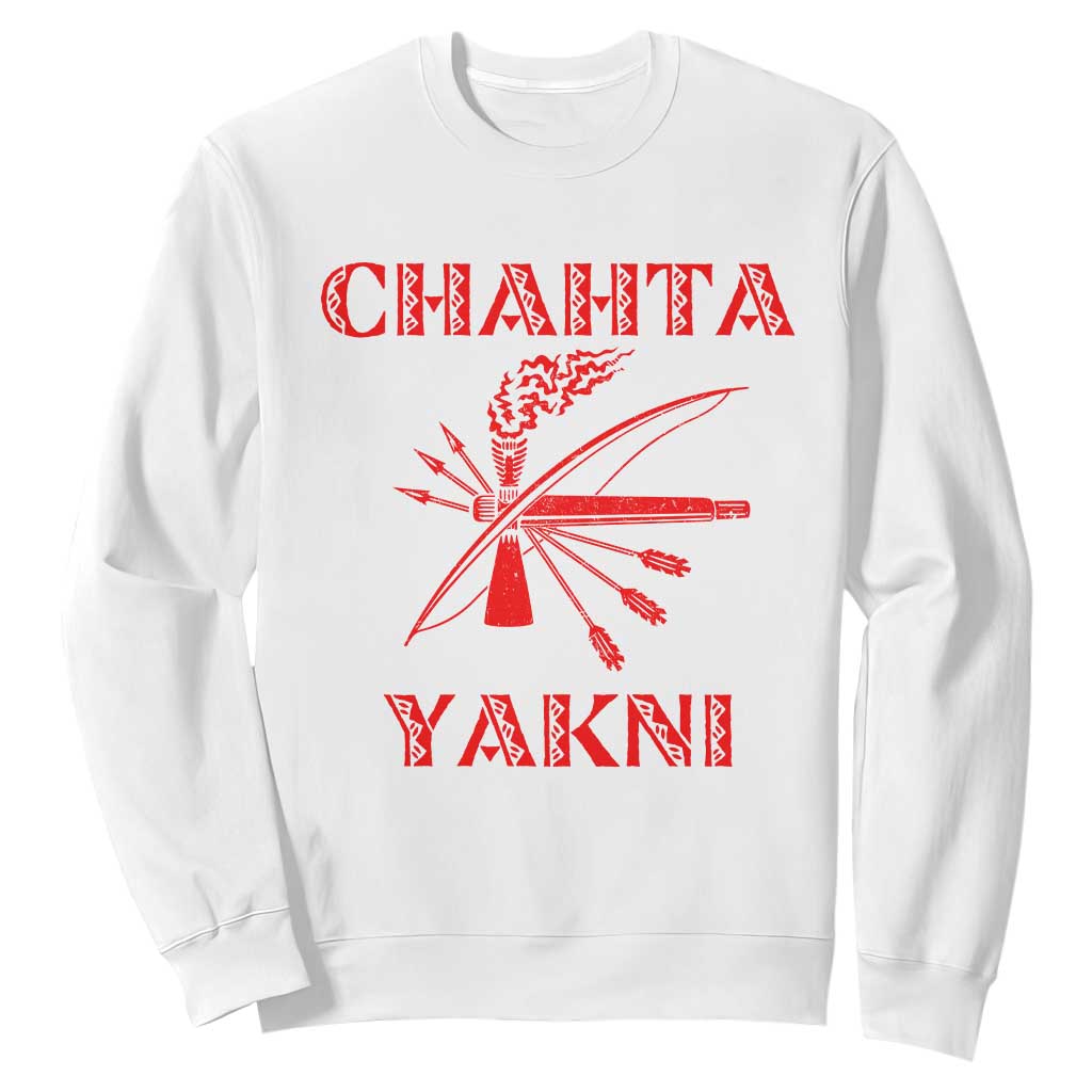 Choctaw Nation Chahta Yakni Native American Sweatshirt