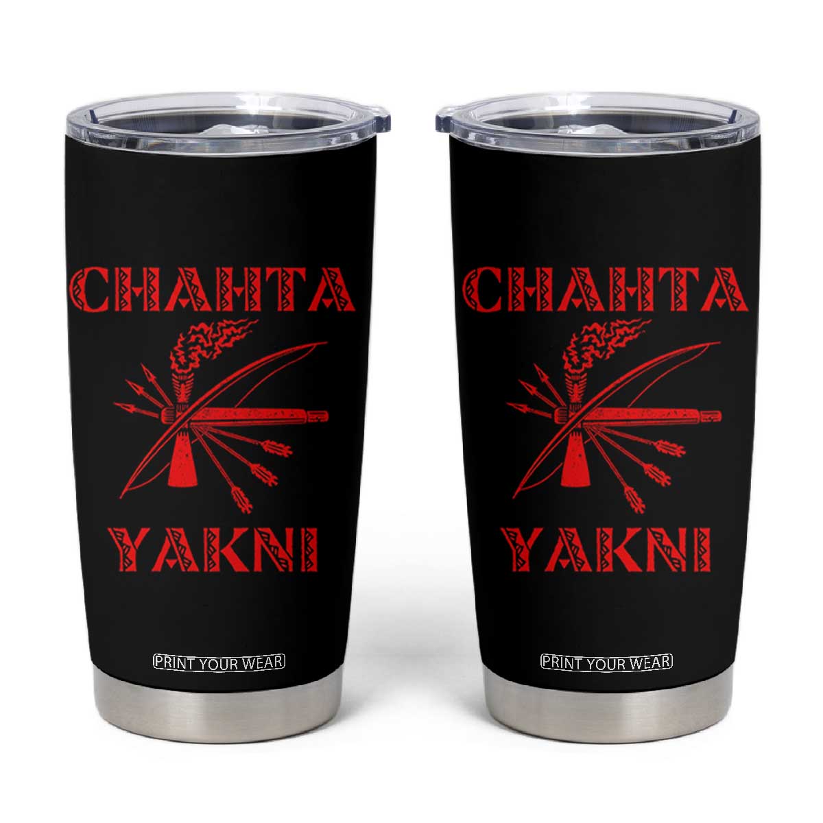 Choctaw Nation Chahta Yakni Native American Tumbler Cup