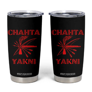 Choctaw Nation Chahta Yakni Native American Tumbler Cup