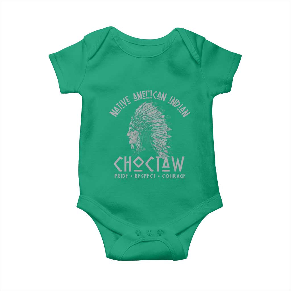 Choctaw Native American Indian Pride Indigenous Tribe Baby Onesie