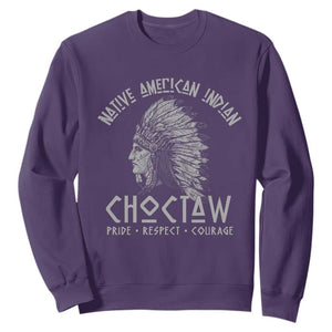 Choctaw Native American Indian Pride Indigenous Tribe Sweatshirt