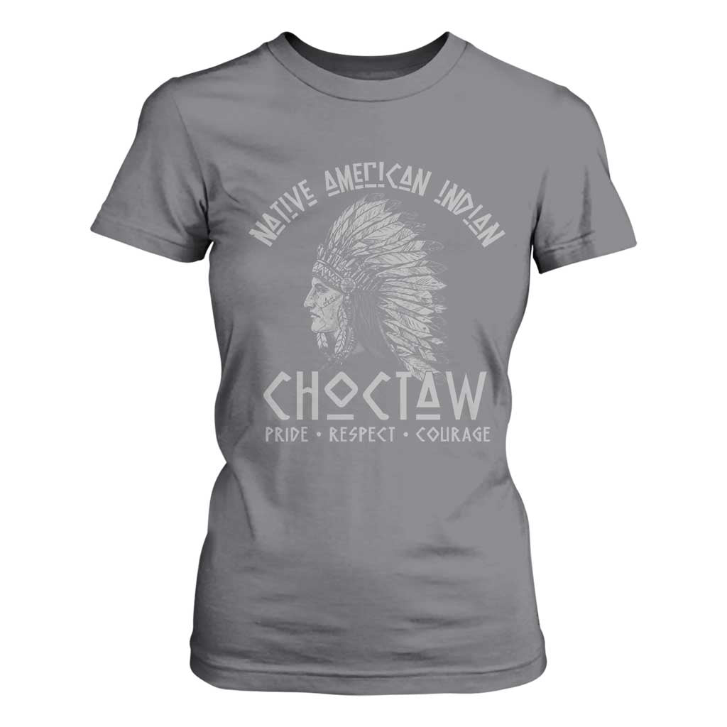 Choctaw Native American Indian Pride Indigenous Tribe T Shirt For Women