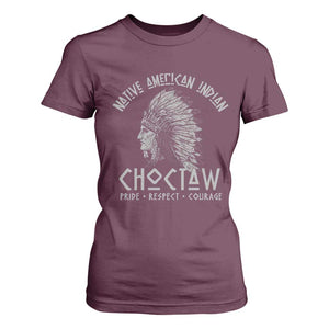 Choctaw Native American Indian Pride Indigenous Tribe T Shirt For Women