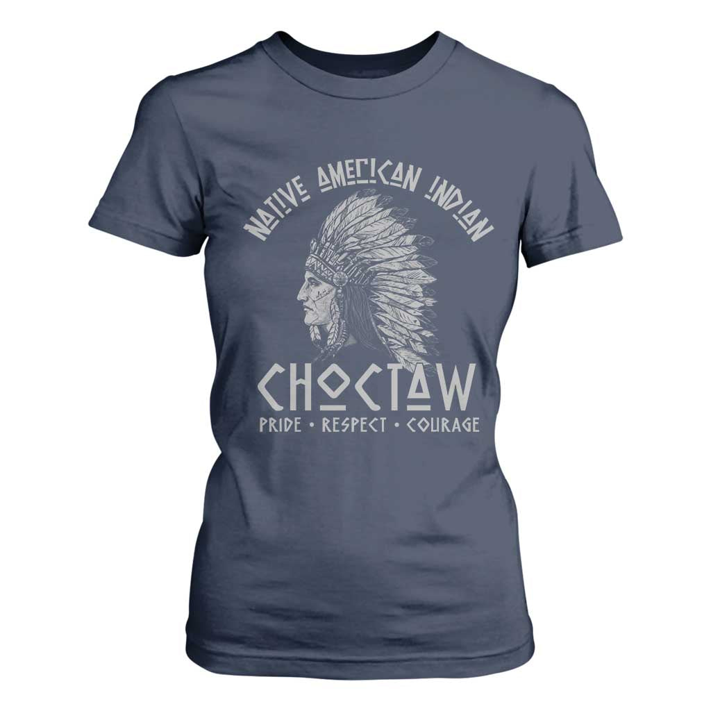 Choctaw Native American Indian Pride Indigenous Tribe T Shirt For Women
