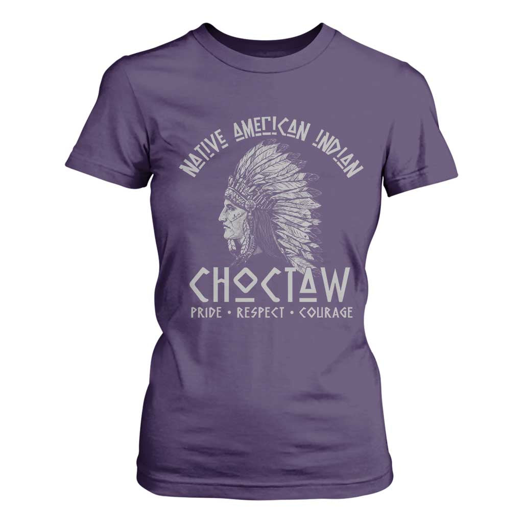 Choctaw Native American Indian Pride Indigenous Tribe T Shirt For Women