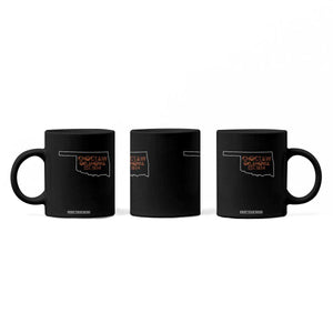 Choctaw Oklahoma OK Map Established 1834 Coffee Mug