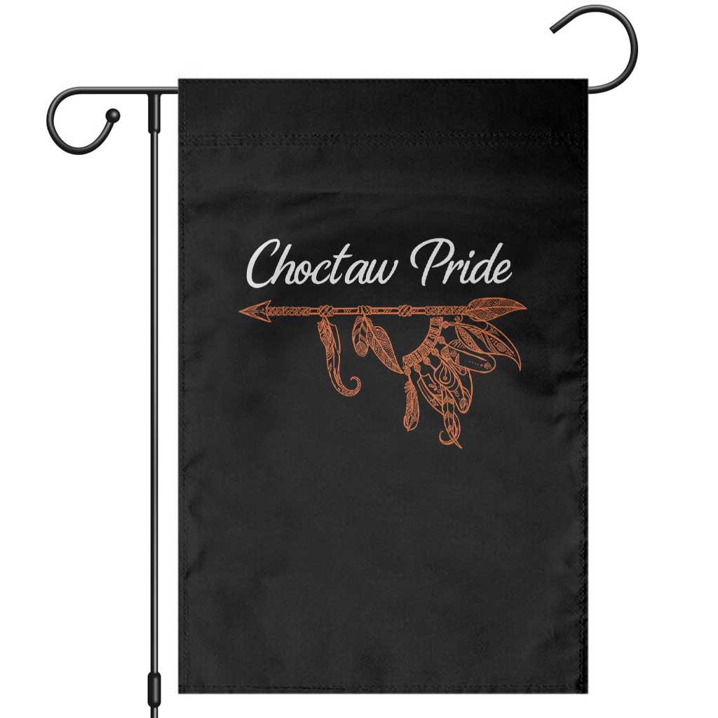 Choctaw Oklahoma OK Pride Native American Garden Flag TS14 Black Print Your Wear