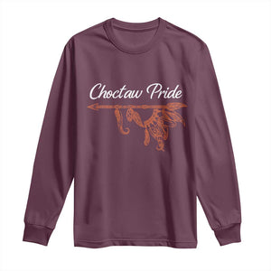Choctaw Oklahoma OK Pride Native American Long Sleeve Shirt