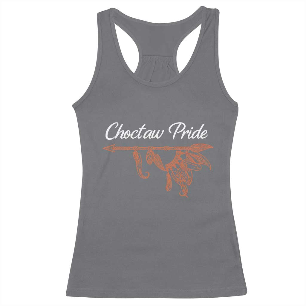 Choctaw Oklahoma OK Pride Native American Racerback Tank Top