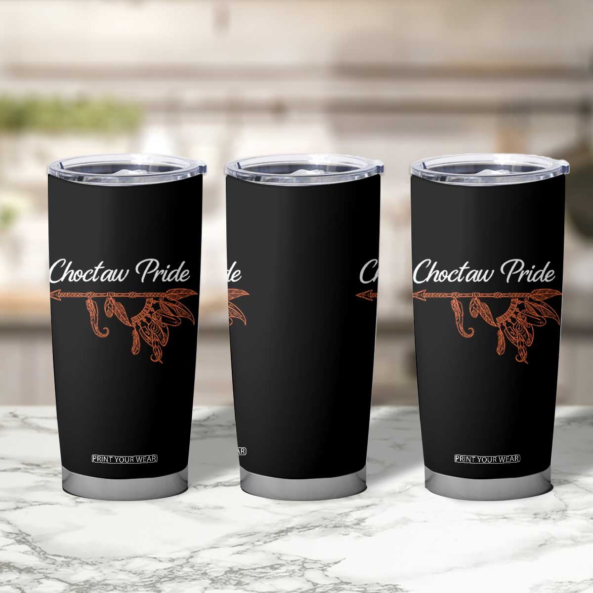 Choctaw Oklahoma OK Pride Native American Tumbler Cup