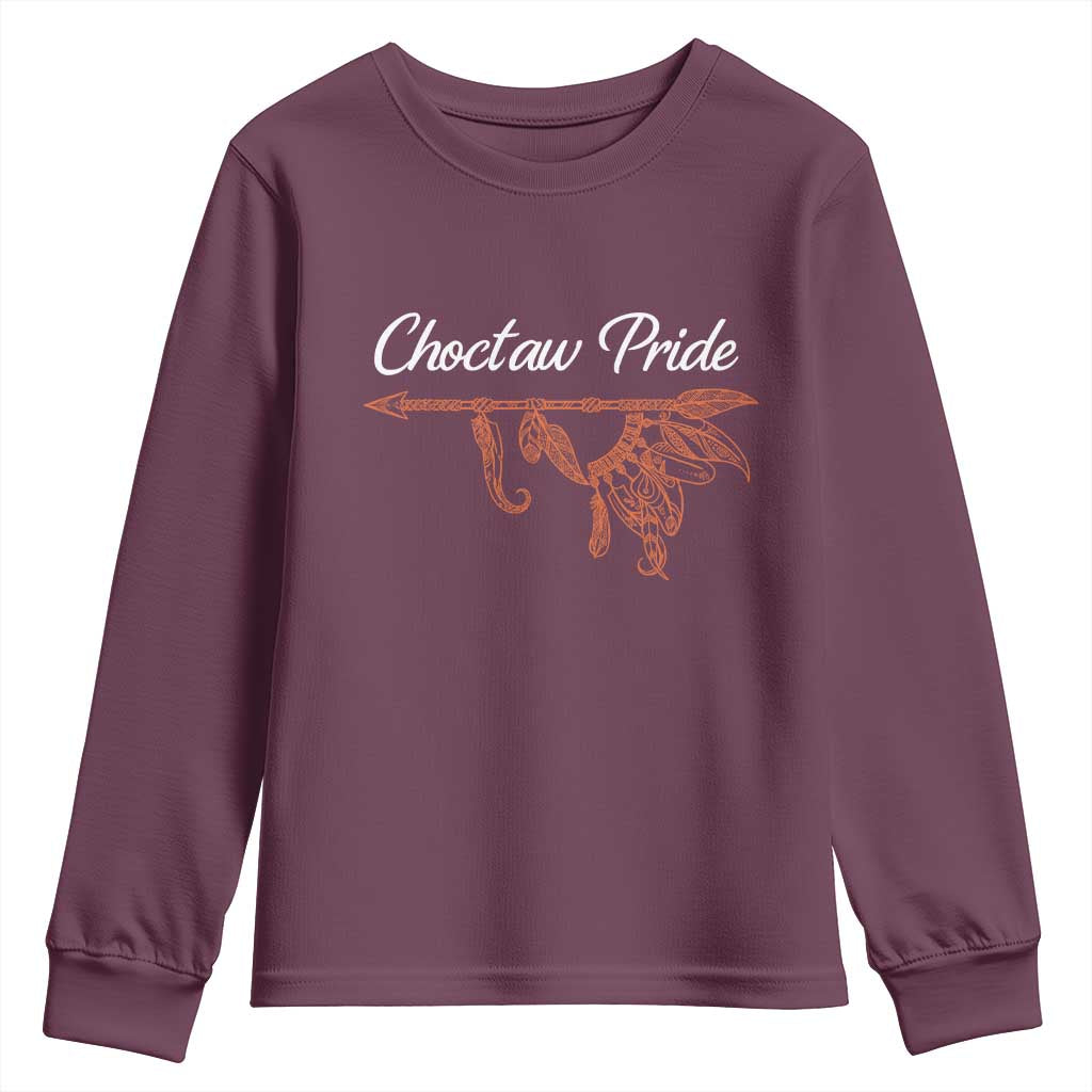 Choctaw Oklahoma OK Pride Native American Youth Sweatshirt