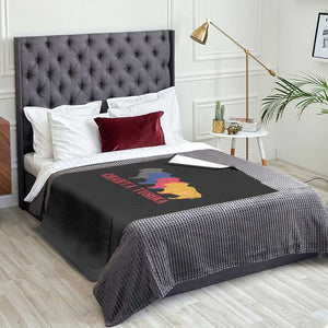 Choctaw Native American Chahta Tushka Throw Blanket