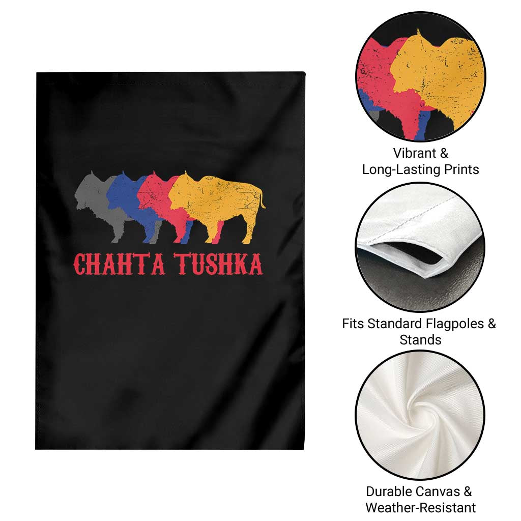 Choctaw Native American Chahta Tushka Garden Flag