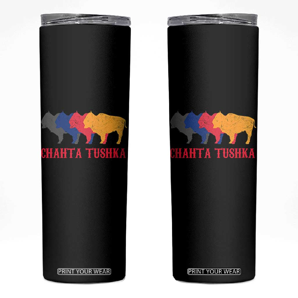 Choctaw Native American Chahta Tushka Skinny Tumbler