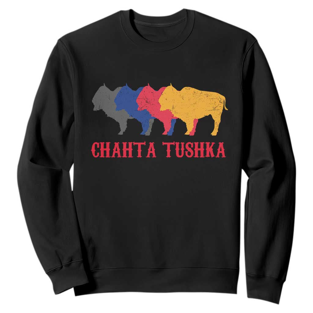 Choctaw Native American Chahta Tushka Sweatshirt