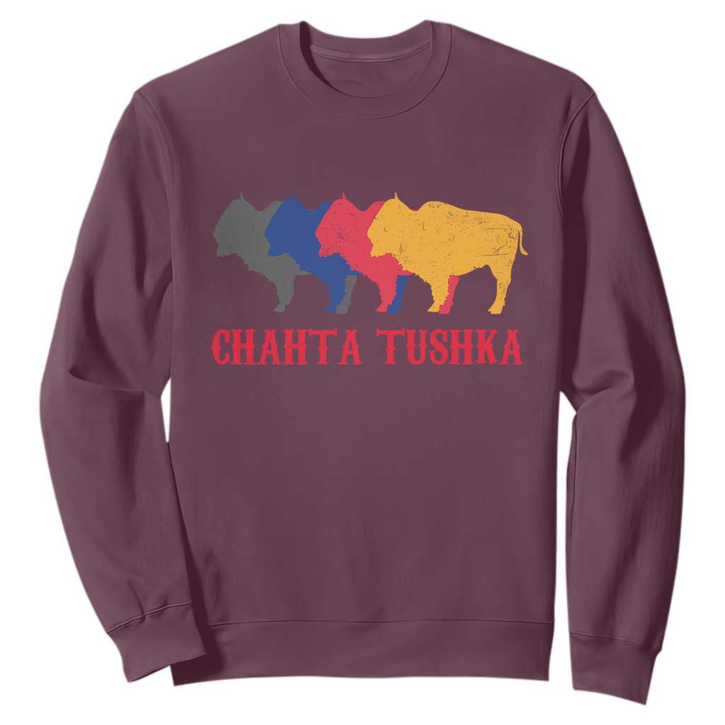 Choctaw Native American Chahta Tushka Sweatshirt