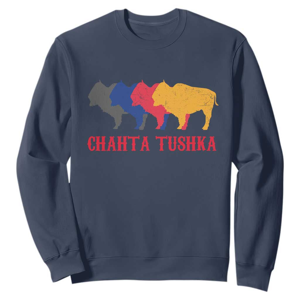 Choctaw Native American Chahta Tushka Sweatshirt