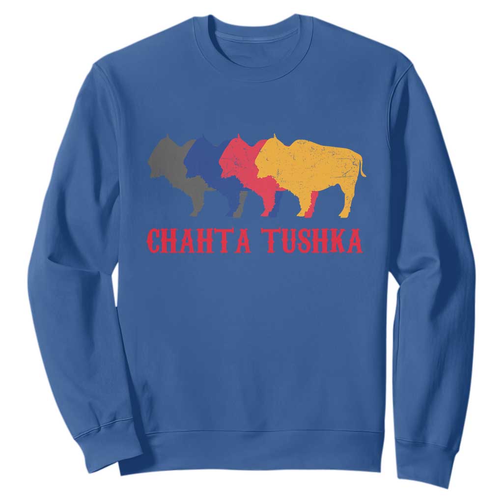 Choctaw Native American Chahta Tushka Sweatshirt