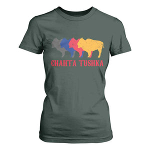 Choctaw Native American Chahta Tushka T Shirt For Women