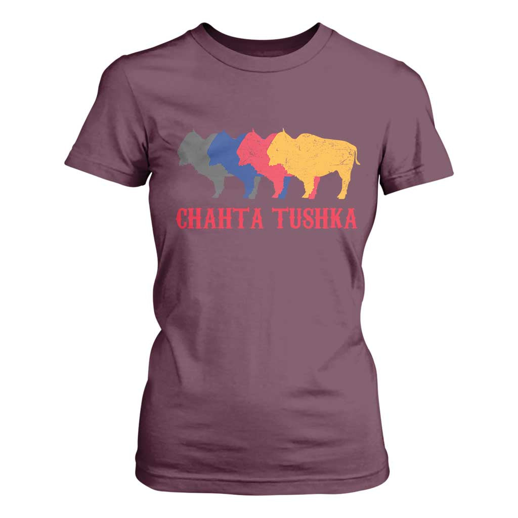 Choctaw Native American Chahta Tushka T Shirt For Women