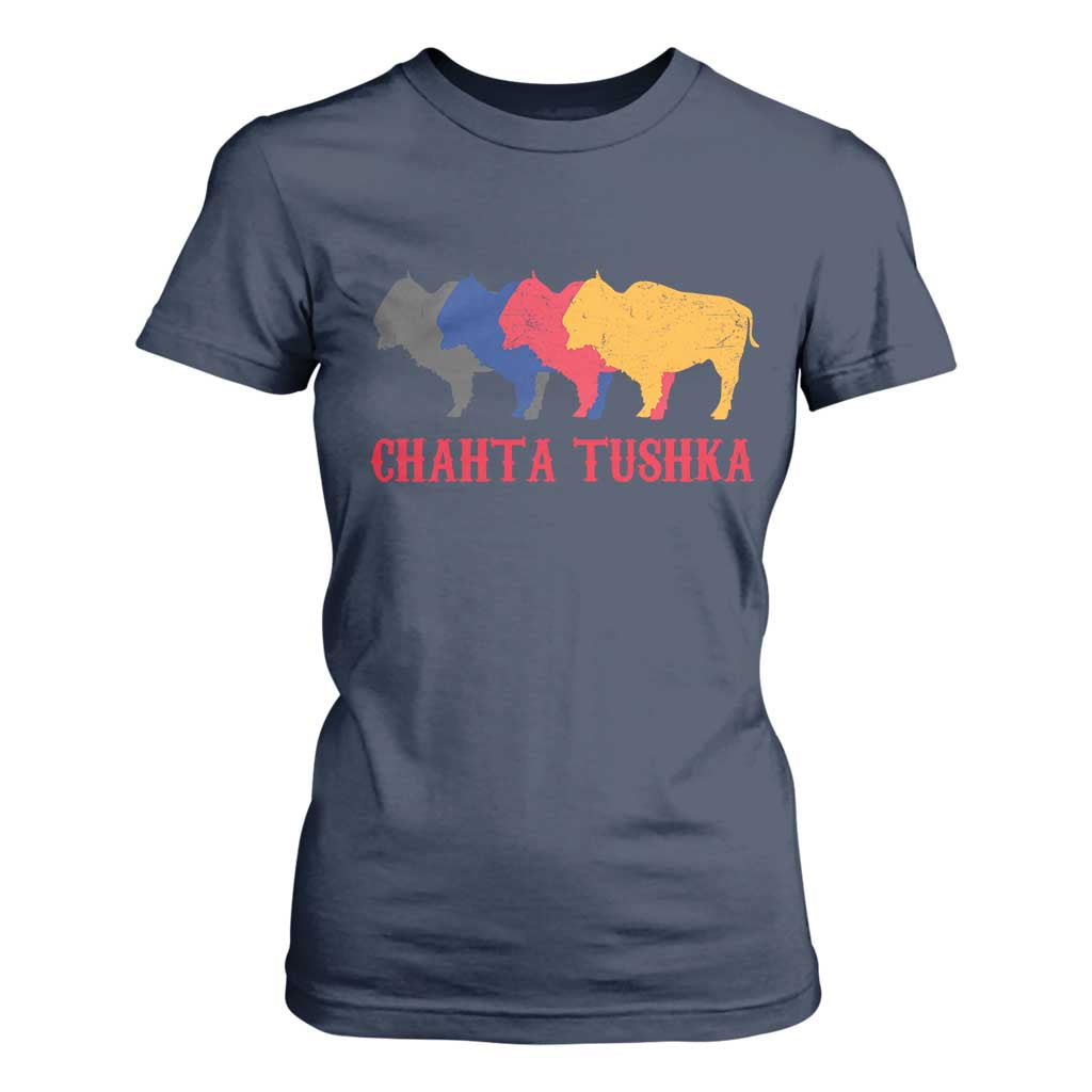Choctaw Native American Chahta Tushka T Shirt For Women