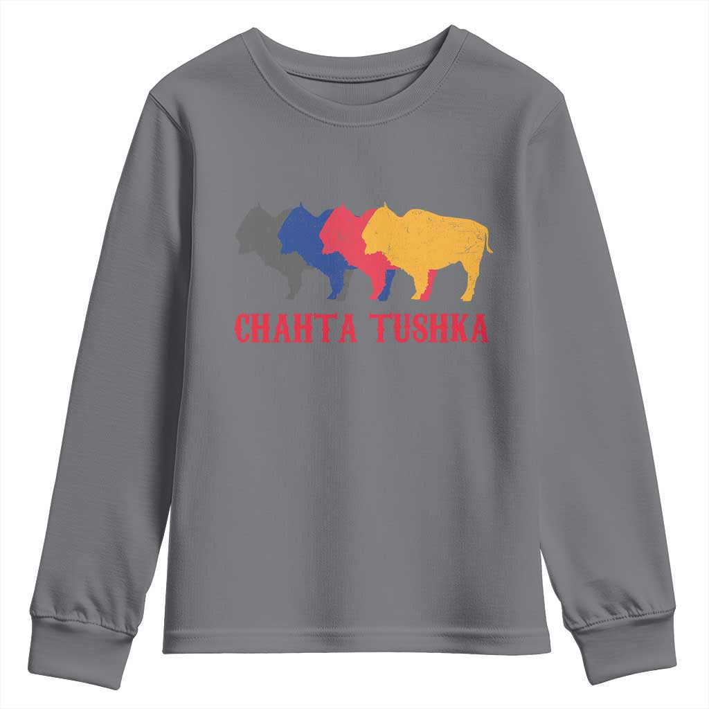 Choctaw Native American Chahta Tushka Youth Sweatshirt