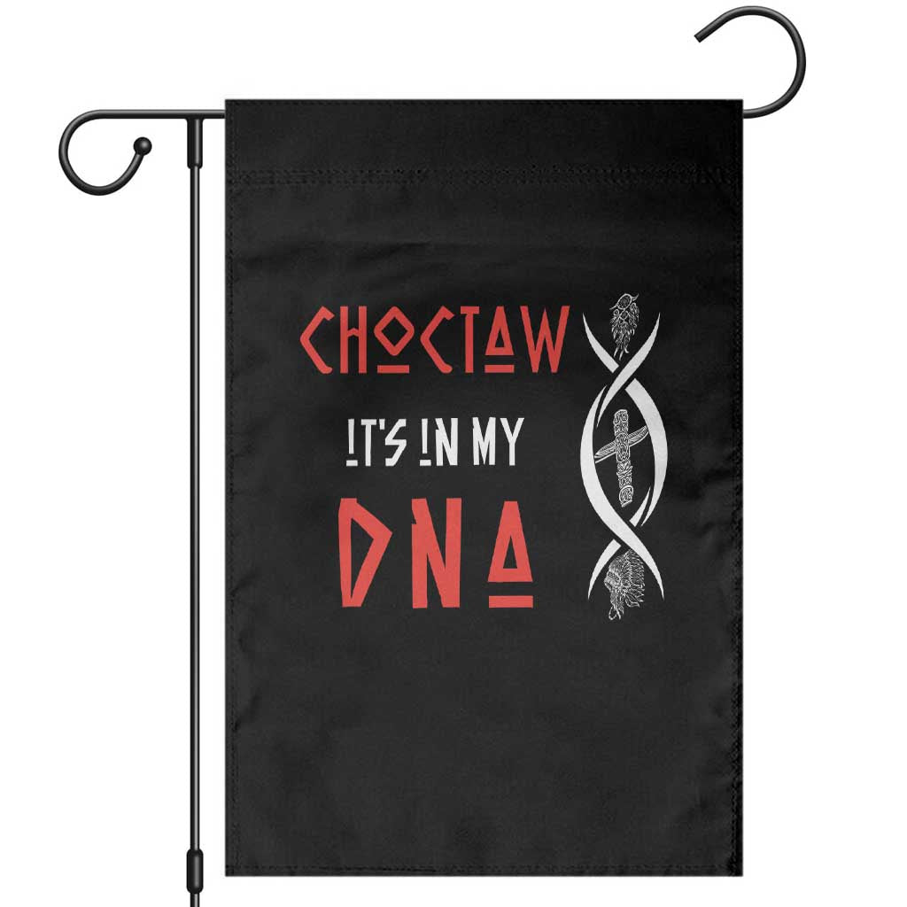 Choctaw Native American DNA Roots Indian Pride Garden Flag TS14 Black Print Your Wear