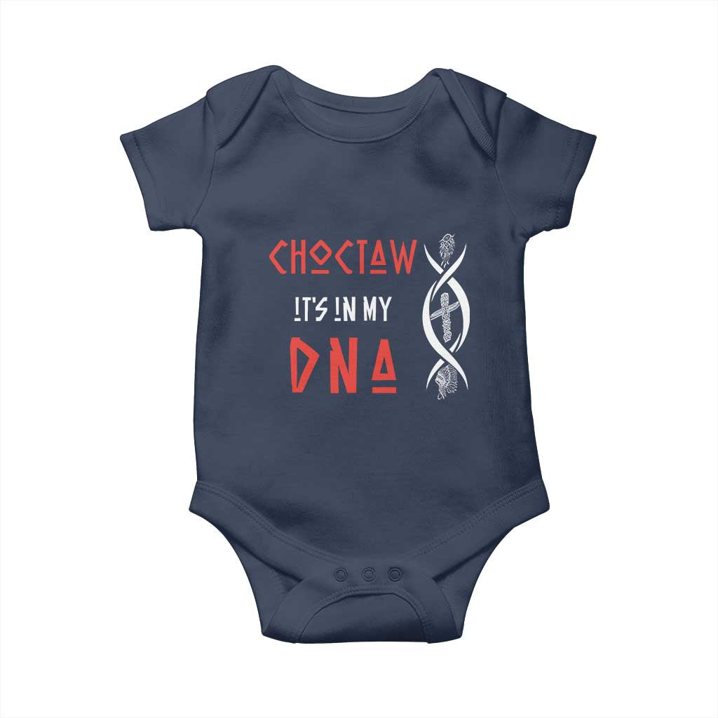 Choctaw Native American DNA Roots Indian Pride Baby Onesie