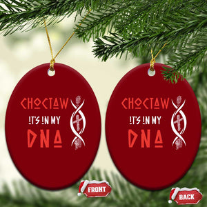 Choctaw Native American DNA Roots Indian Pride Ceramic Ornament