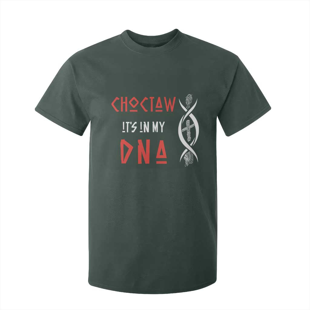 Choctaw Native American DNA Roots Indian Pride T Shirt For Kid