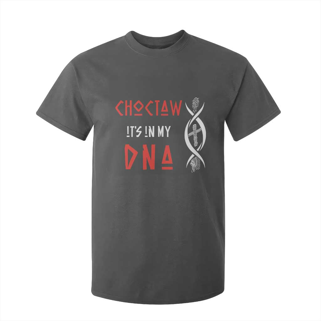 Choctaw Native American DNA Roots Indian Pride T Shirt For Kid