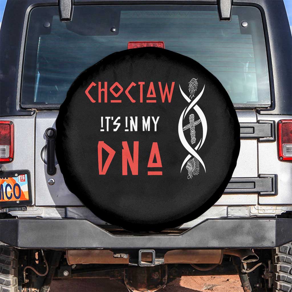 Choctaw Native American DNA Roots Indian Pride Spare Tire Cover TS14 No hole Black Print Your Wear