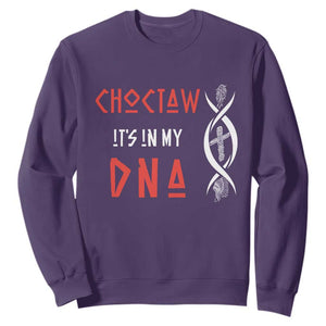 Choctaw Native American DNA Roots Indian Pride Sweatshirt