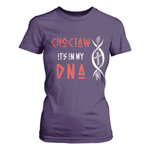 Choctaw Native American DNA Roots Indian Pride T Shirt For Women
