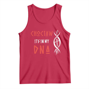 Choctaw Native American DNA Roots Indian Pride Tank Top