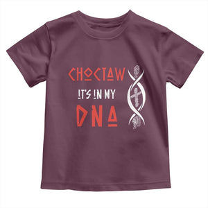 Choctaw Native American DNA Roots Indian Pride Toddler T Shirt