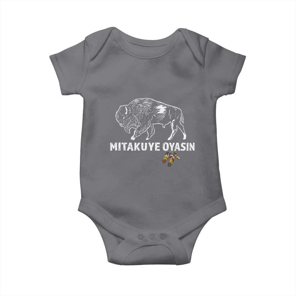 Lakota Tribe Teton Sioux Nation Native American Pride Baby Onesie