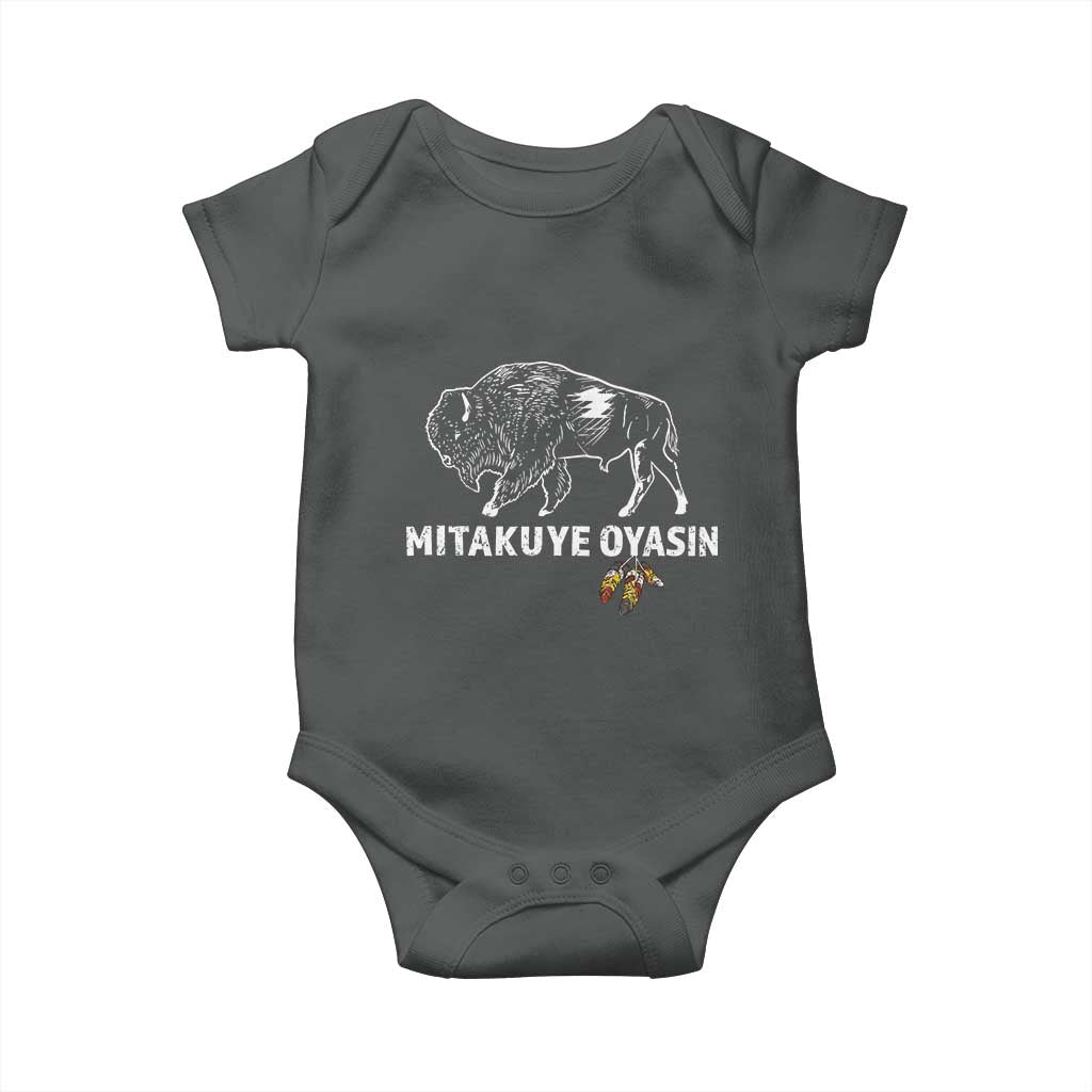 Lakota Tribe Teton Sioux Nation Native American Pride Baby Onesie