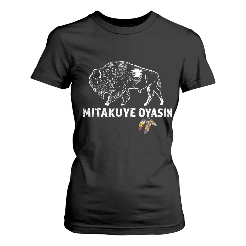 Lakota Tribe Teton Sioux Nation Native American Pride T Shirt For Women