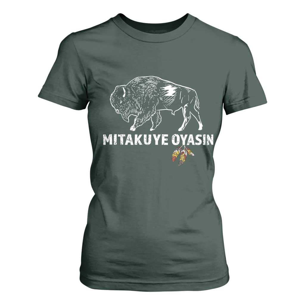 Lakota Tribe Teton Sioux Nation Native American Pride T Shirt For Women