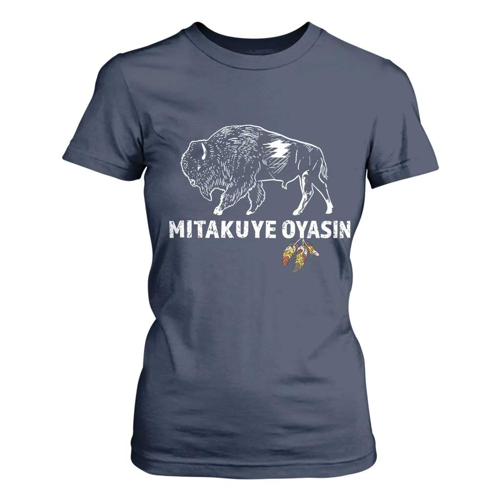 Lakota Tribe Teton Sioux Nation Native American Pride T Shirt For Women