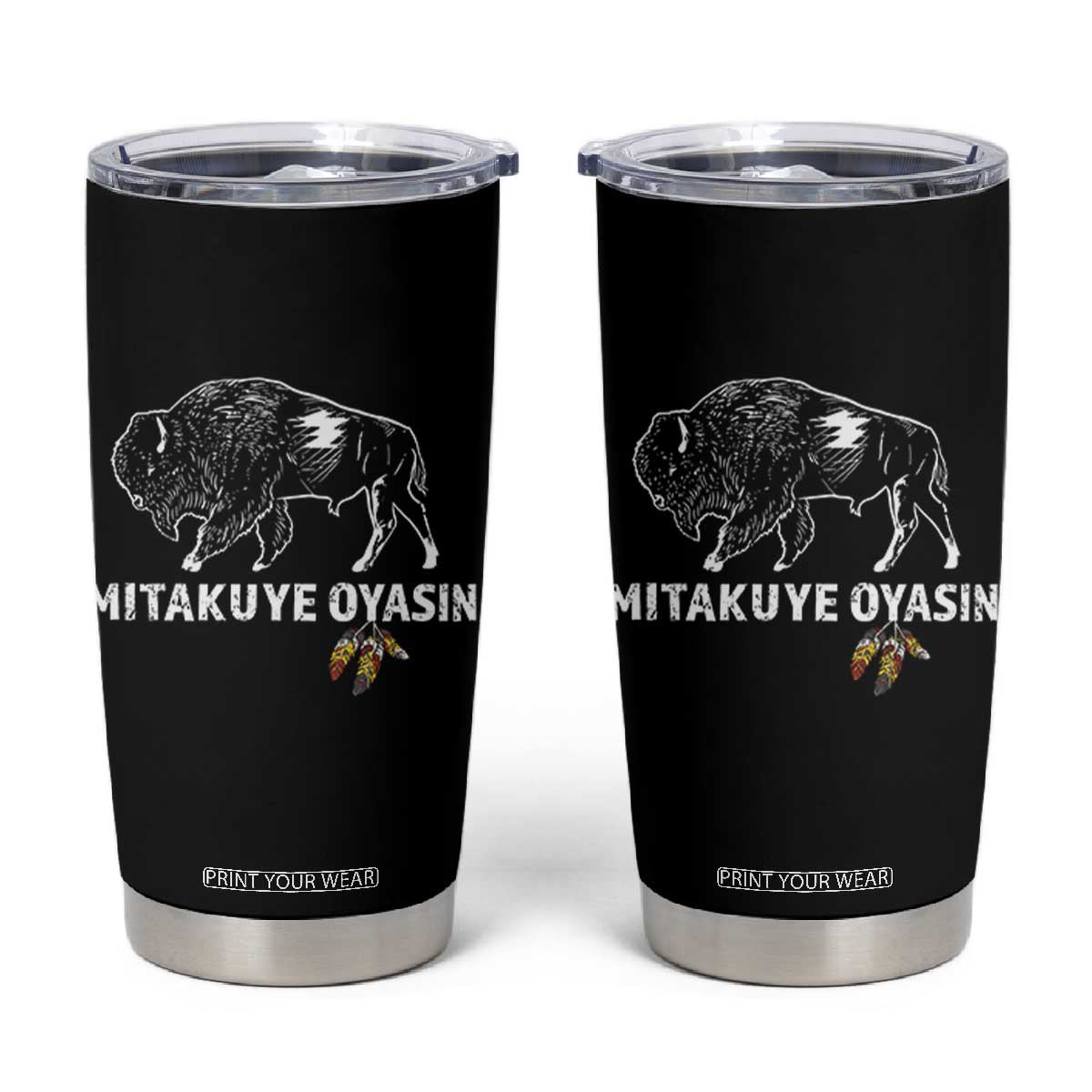 Lakota Tribe Teton Sioux Nation Native American Pride Tumbler Cup