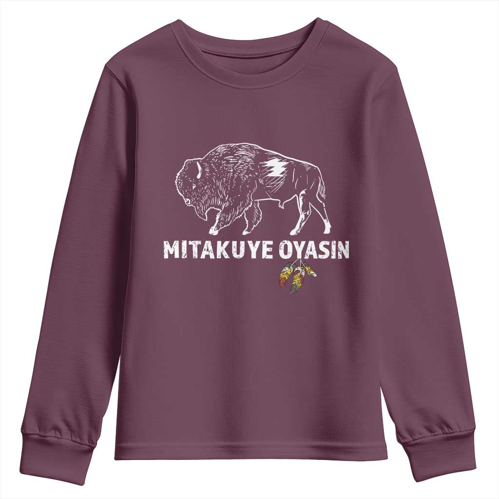 Lakota Tribe Teton Sioux Nation Native American Pride Youth Sweatshirt