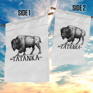 Tatanka Lakota Buffalo Bison Native American West Wildlife Garden Flag