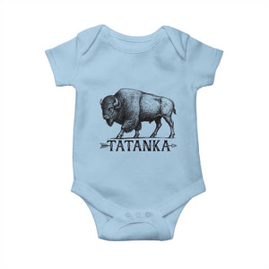 Tatanka Lakota Buffalo Bison Native American West Wildlife Baby Onesie