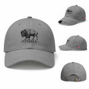Tatanka Lakota Buffalo Bison Native American West Wildlife Baseball Cap